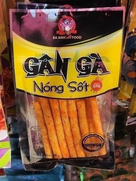 Snack gân gà nóng sốt 30g *30goi