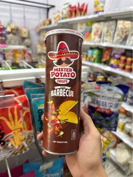 Khoai Tây ống Potato Crisps Nhập khẩu Malaysia 100%