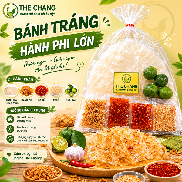 BÁNH TRÁNG HÀNH PHI LỚN