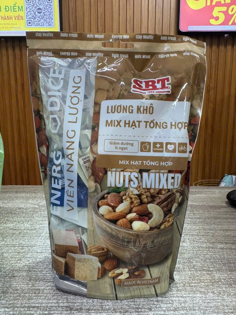 Lương khô mix vị ( SRT )