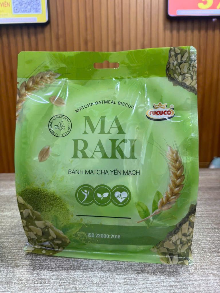 BÁNH MARAKI MATCHA YẾN MẠCH