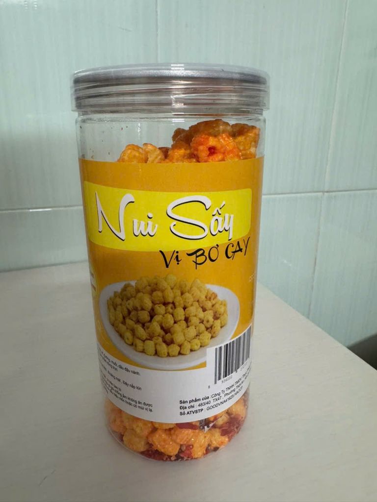 NUI SẤY BƠ CAY 230G (MT)