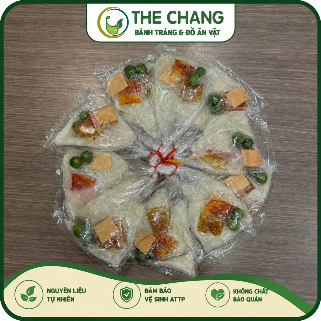 BÁNH TRÁNG SA TẾ DẦU TỎI