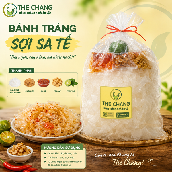 BÁNH TRÁNG SỢI SATE