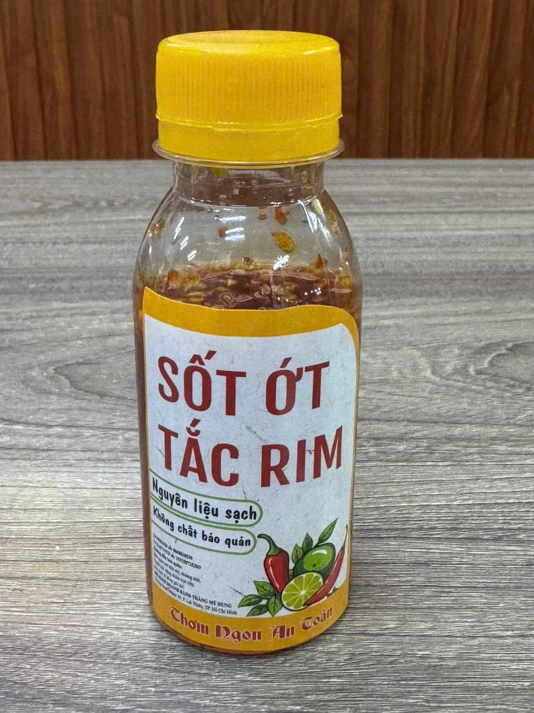 SỐT ỚT TẮC RIM