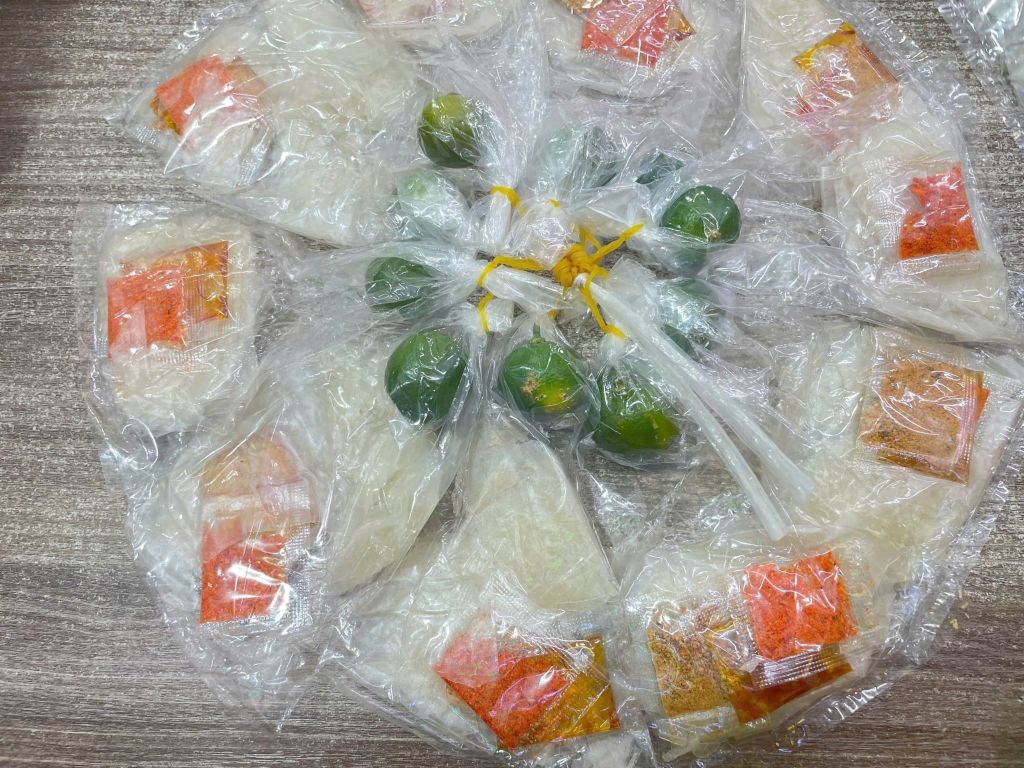BÁNH TRÁNG TẮC TÉP XÂU