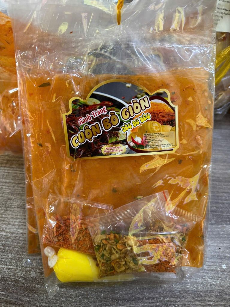 DẺO BƠ BÉO CUỘN BÒ GIÒN