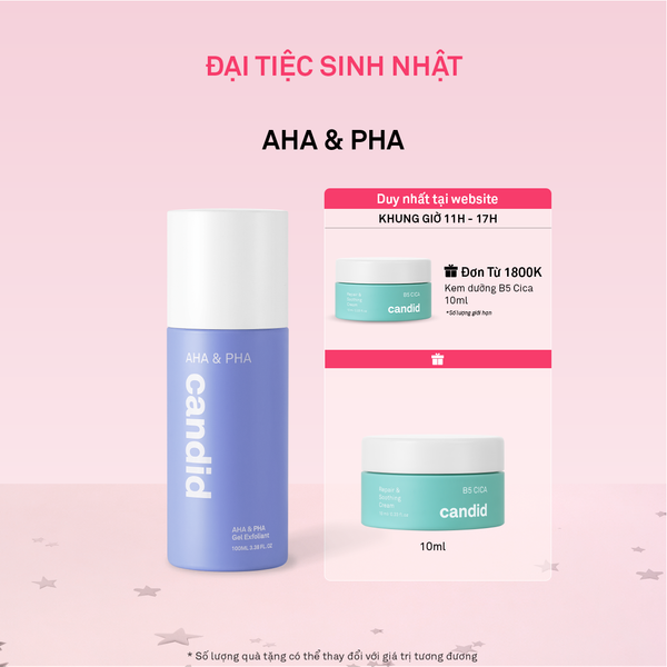 Gel tẩy tế bào chết AHA & PHA