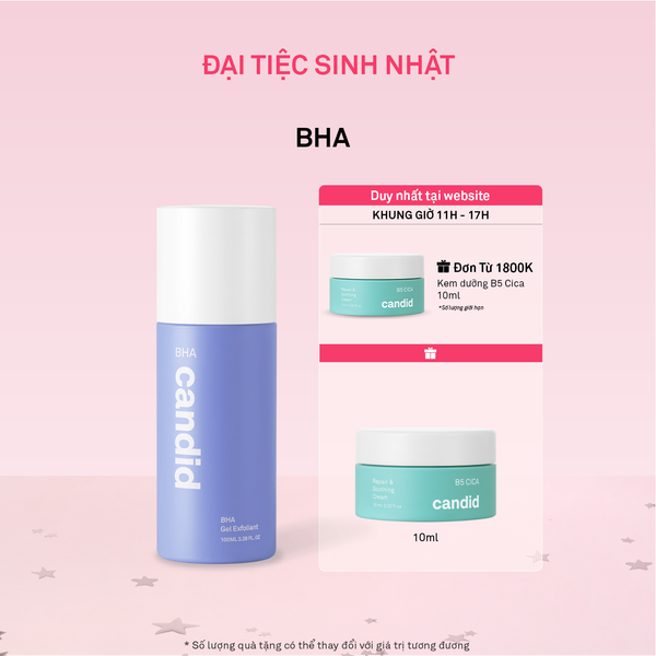 Gel tẩy tế bào chết BHA