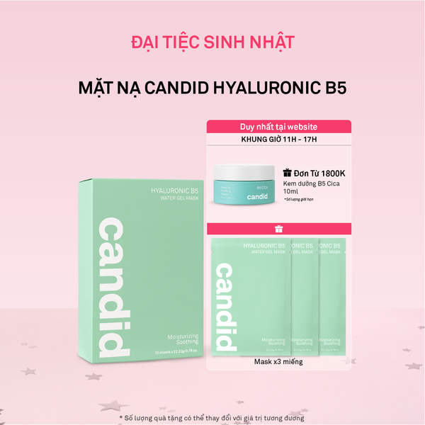 Mặt nạ Hyaluronic B5 10 miếng