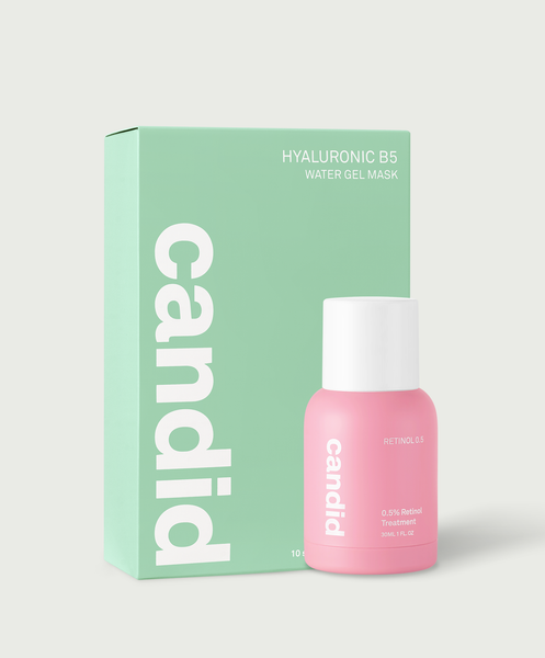 Combo Retinol 0.5% và Mặt nạ Hyaluronic B5 10 miếng