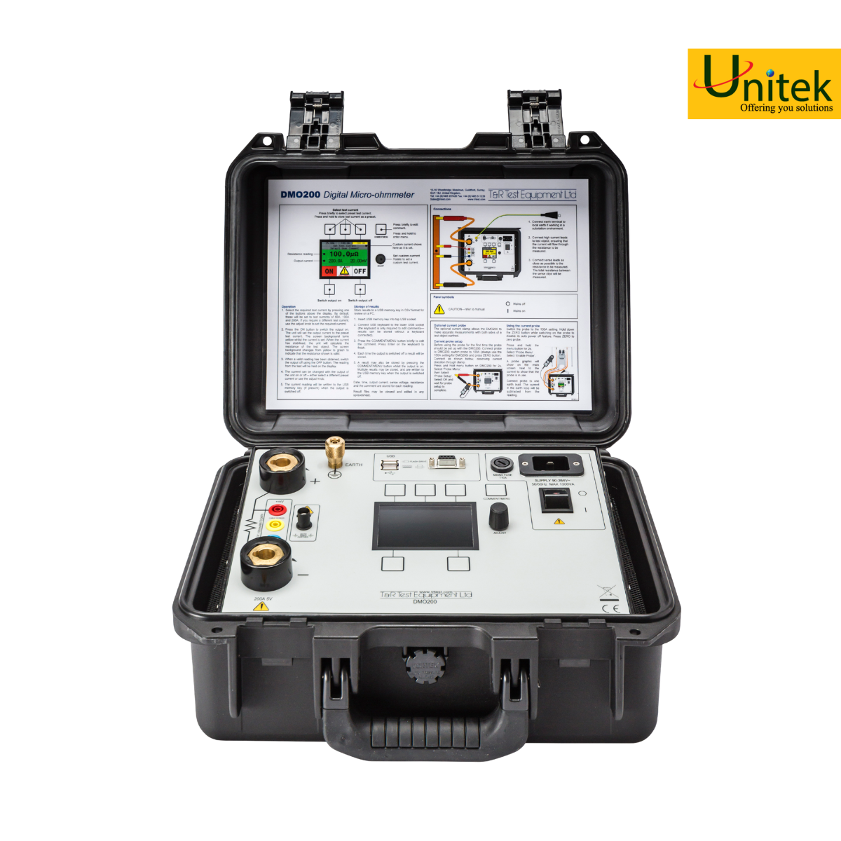 Máy Đo Điện Trở Thấp T&R TEST DMO200