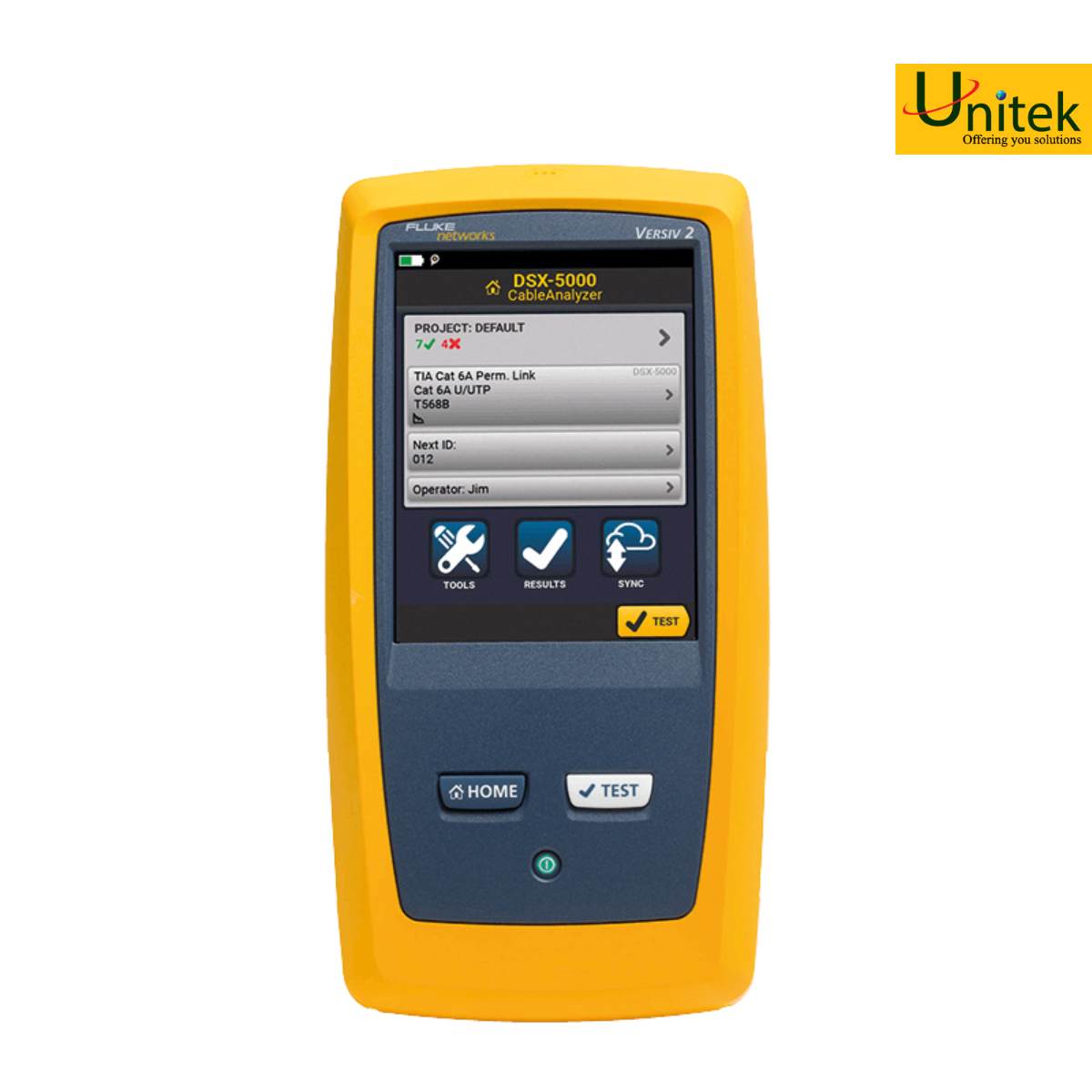 Thiết bị đo, phân tích và chứng nhận Cáp đồng Fluke DSX CableAnalyzer DSX2-5000