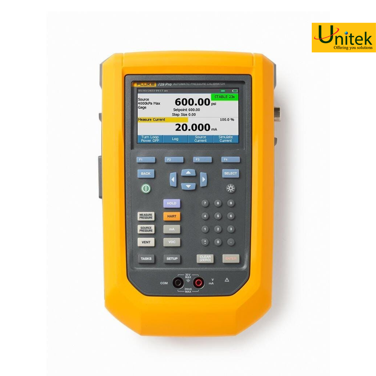 Fluke 729 Pro - Máy hiệu chuẩn Áp suất tự động Cầm tay
