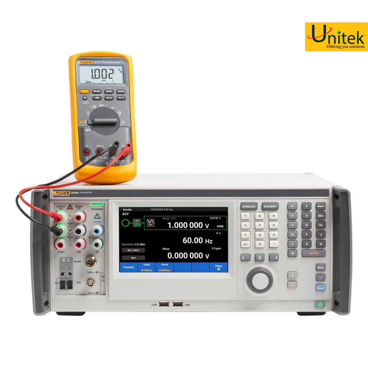 Fluke 5540A - Máy hiệu chuẩn Đa năng Tiêu chuẩn