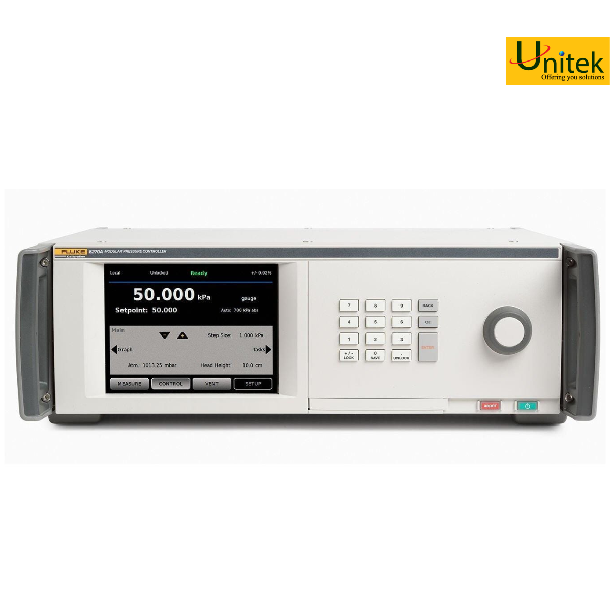 Fluke 8270A - Máy hiệu chuẩn Áp suất Khí nén tự động (44 MPa)