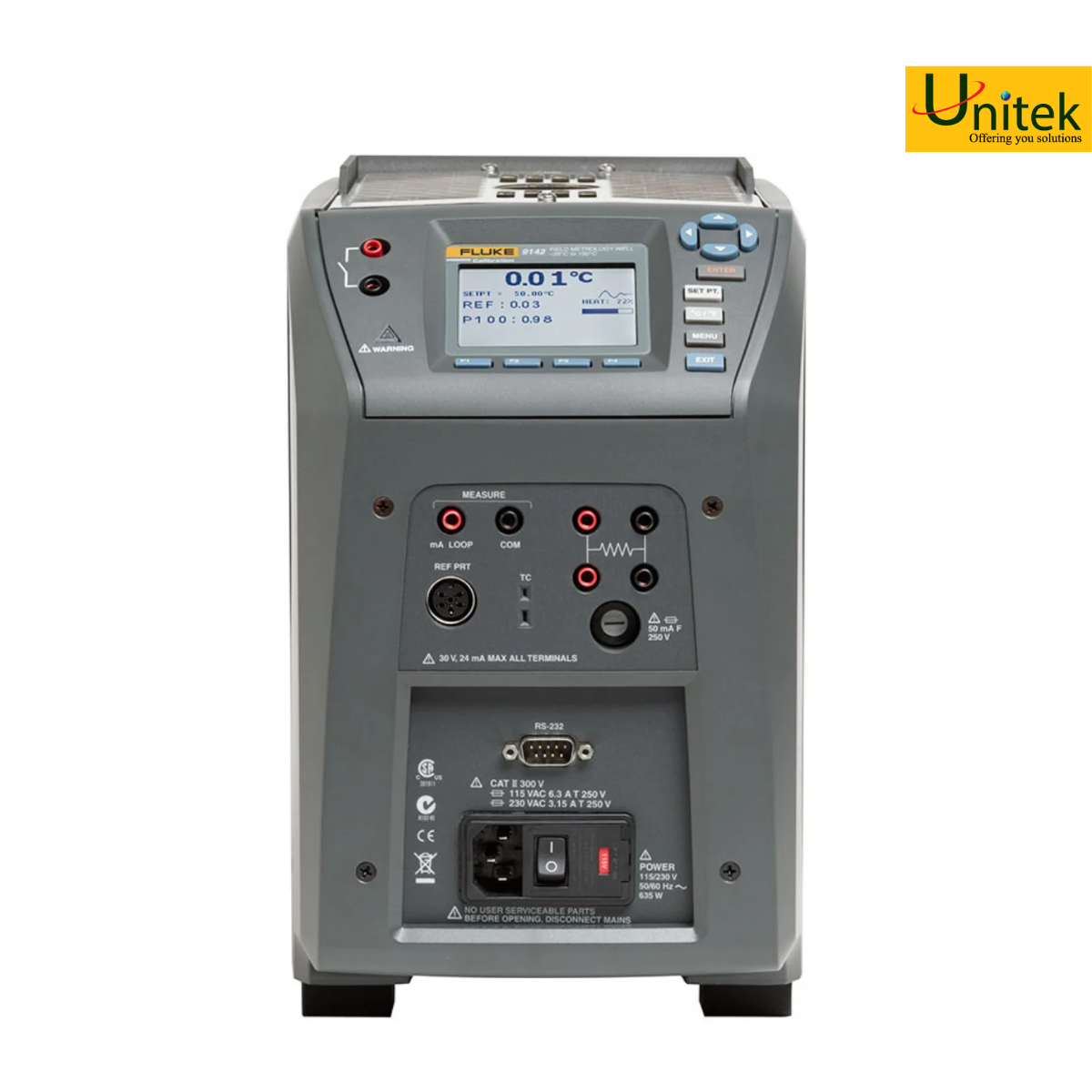 Fluke 9144 - Giếng nhiệt Hiệu chuẩn tại Hiện trường (50°C đến 660°C)
