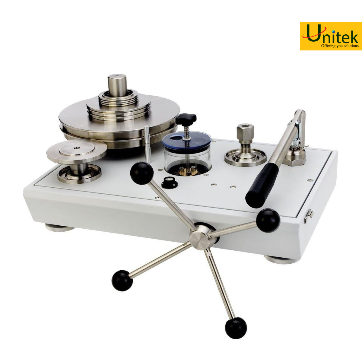 Fluke P3100 - Máy hiệu chuẩn Áp suất quả cân chuẩn thủy lực Dùng dầu