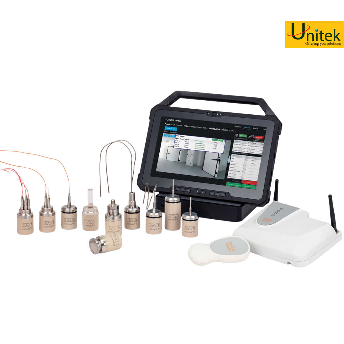 Hệ thống thẩm định nhiệt độ Kaye ValProbe RT (Real-Time)