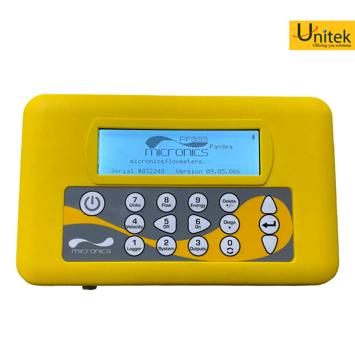 Máy đo Lưu lượng và Năng lượng siêu âm cầm tay Micronics Portaflow PF333