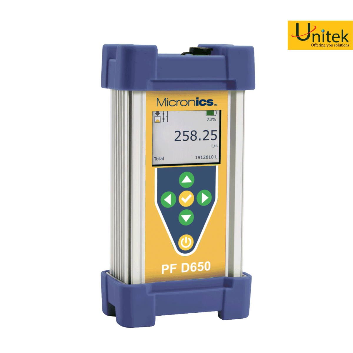 Máy đo Lưu lượng siêu âm Doppler cầm tay Micronics Portaflow PF D650