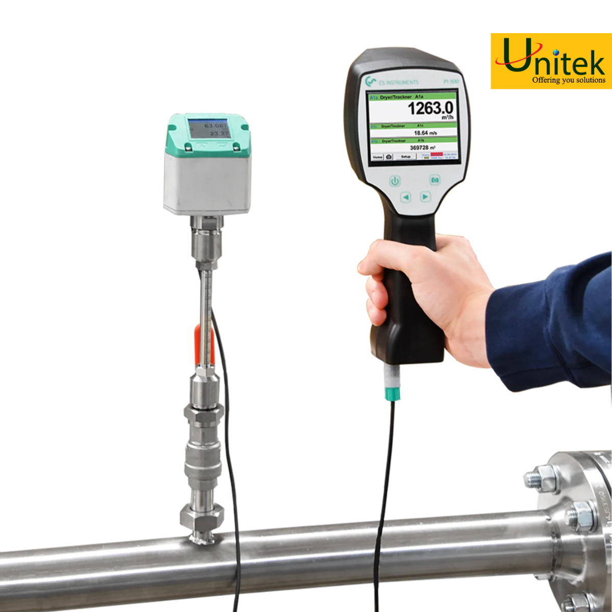 PI 500 - Bộ ghi dữ liệu Cầm tay đa năng CS Instruments