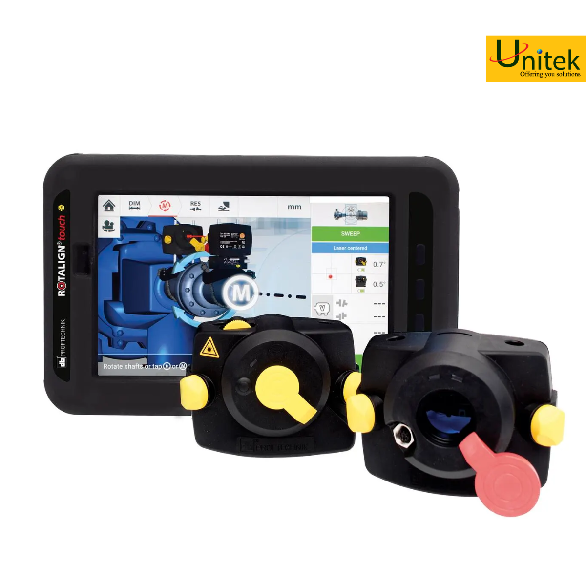 Thiết bị Căn chỉnh Đồng trục Laser Fluke RotAlign® touch EX