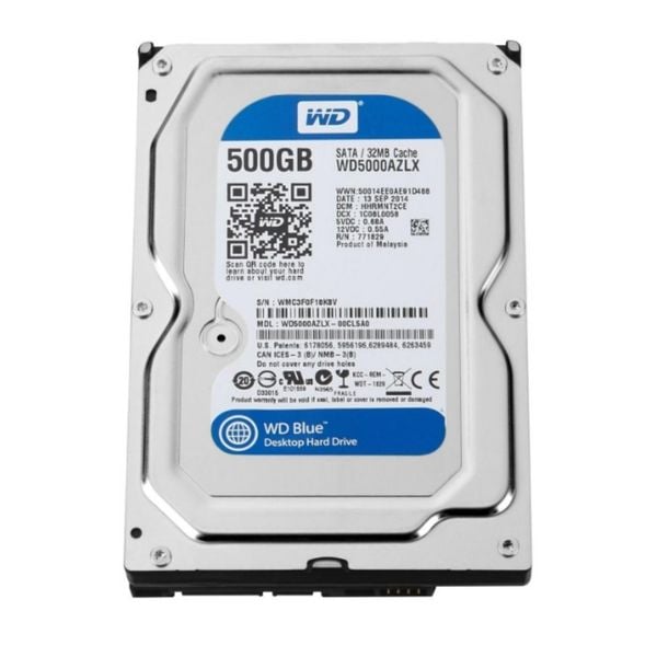 Ổ cứng WD Caviar Blue 1TB 64MB Cache 7200rpm (WD10EZEX) (Bảo Hành 24 Tháng )
