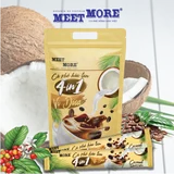 Bịch cà phê hòa tan vị dừa Meet More (50 gói x 18g)