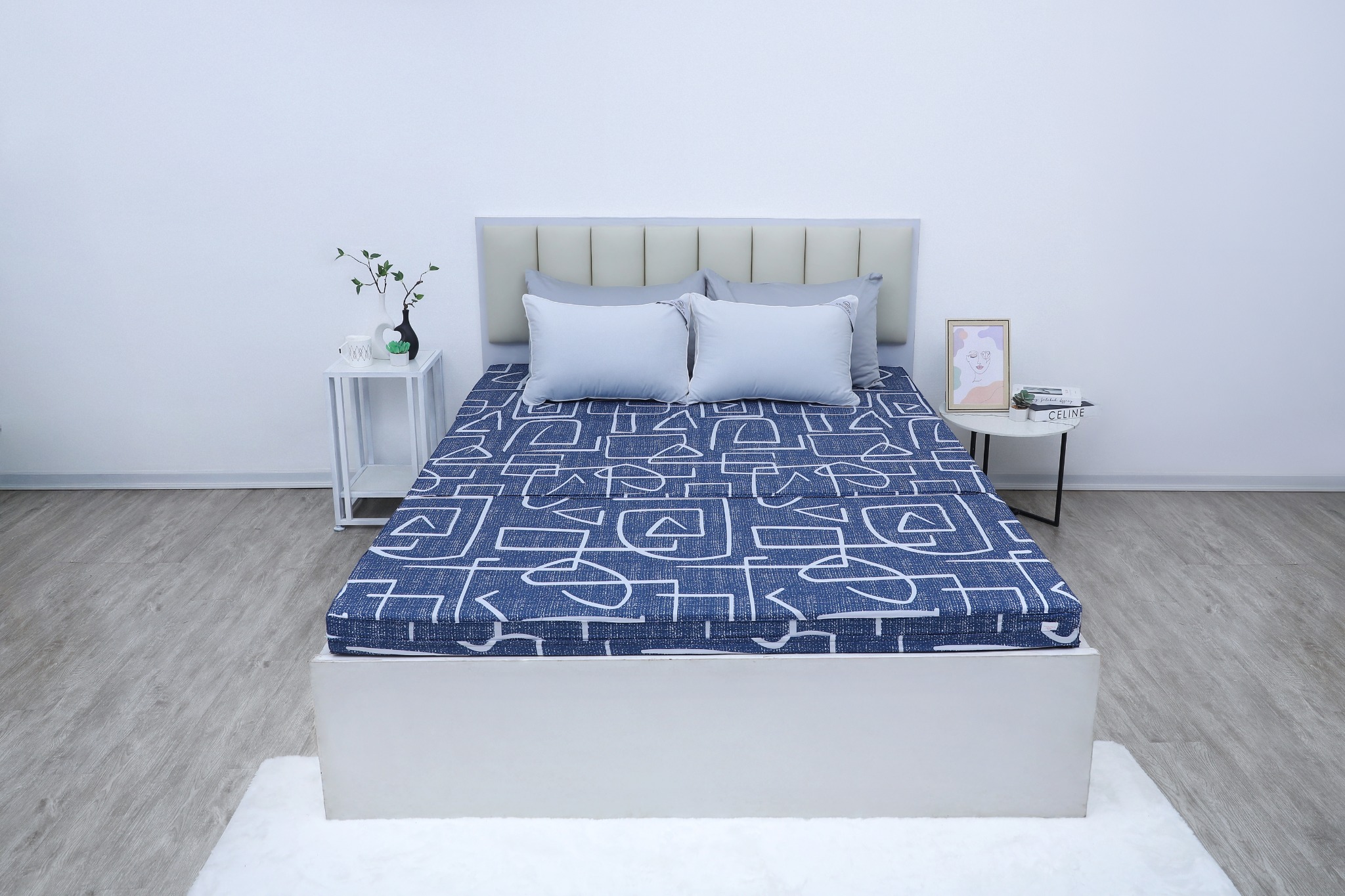 Đệm bông tinh khiết Adore SH_DC25 505