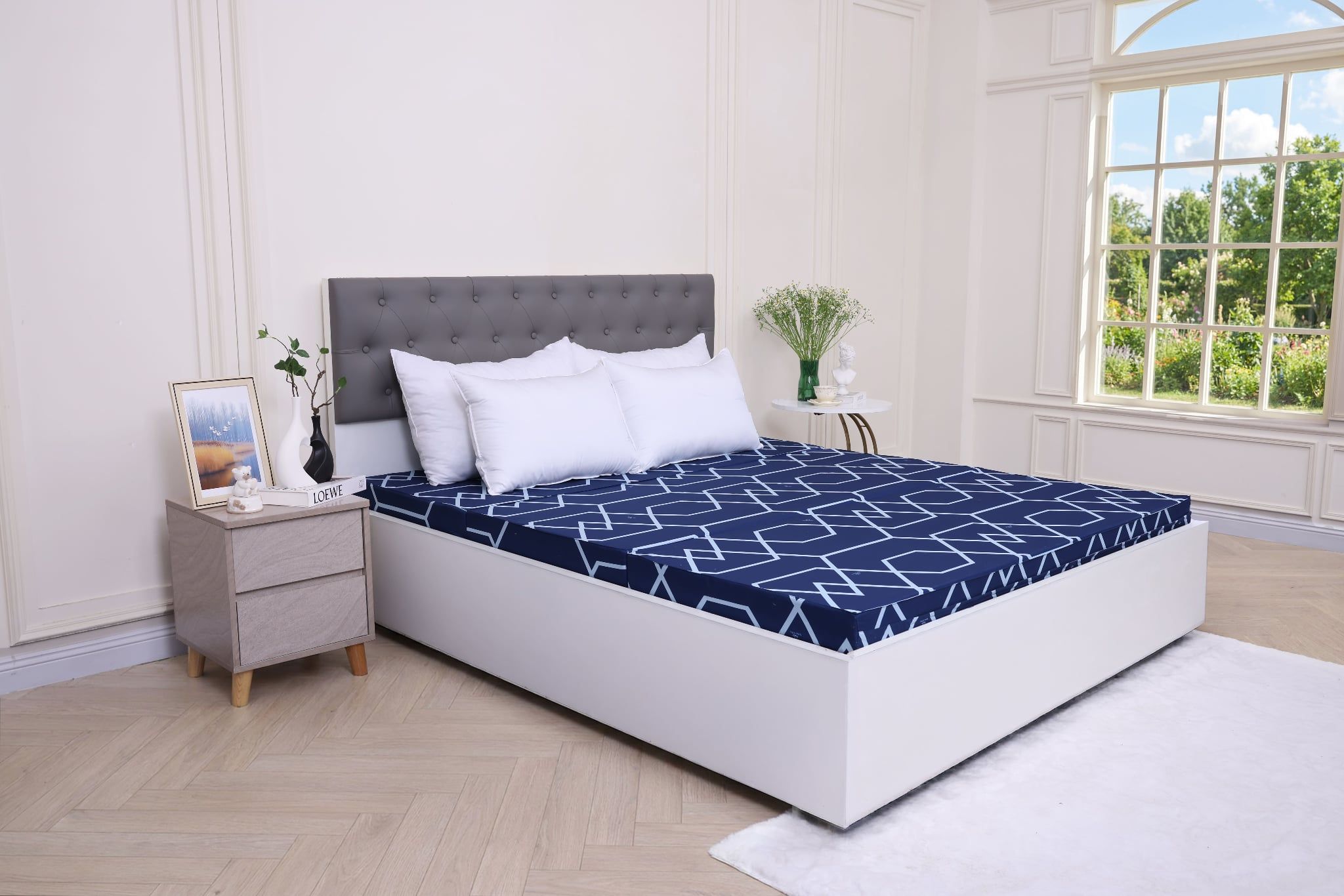  Đệm bông tinh khiết Cool Fiber SH_DC25 506 