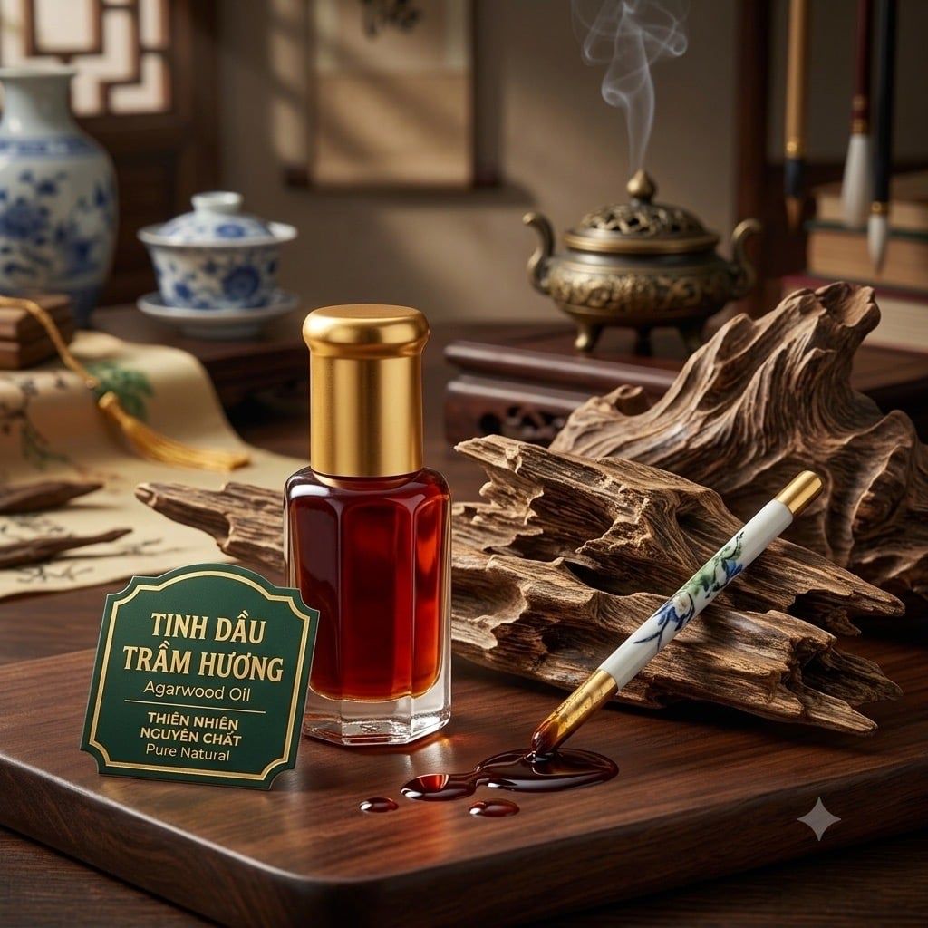  Tinh dầu Trầm hương (Argawood) 