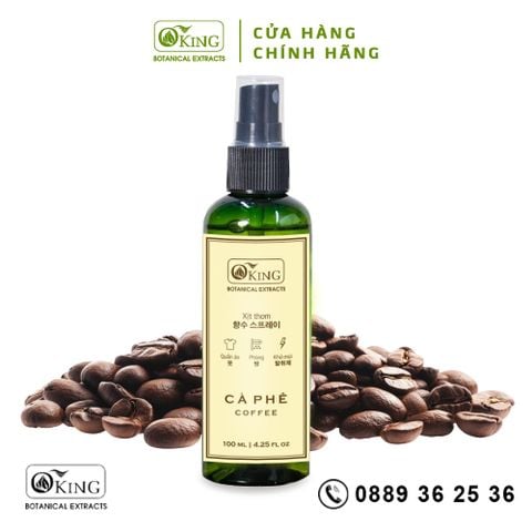  Tinh dầu xịt thơm phòng, ô tô, quần áo hương Cà phê thơm ngọt dễ chịu 