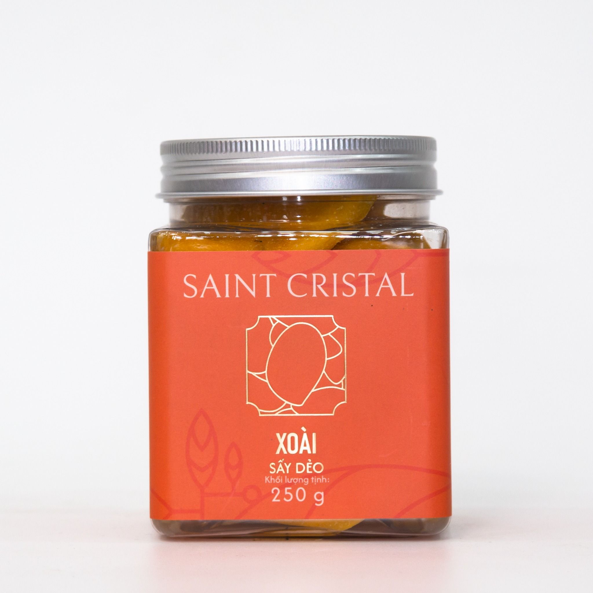  Xoài Lát Sấy Dẻo Saint Cristal 250G 