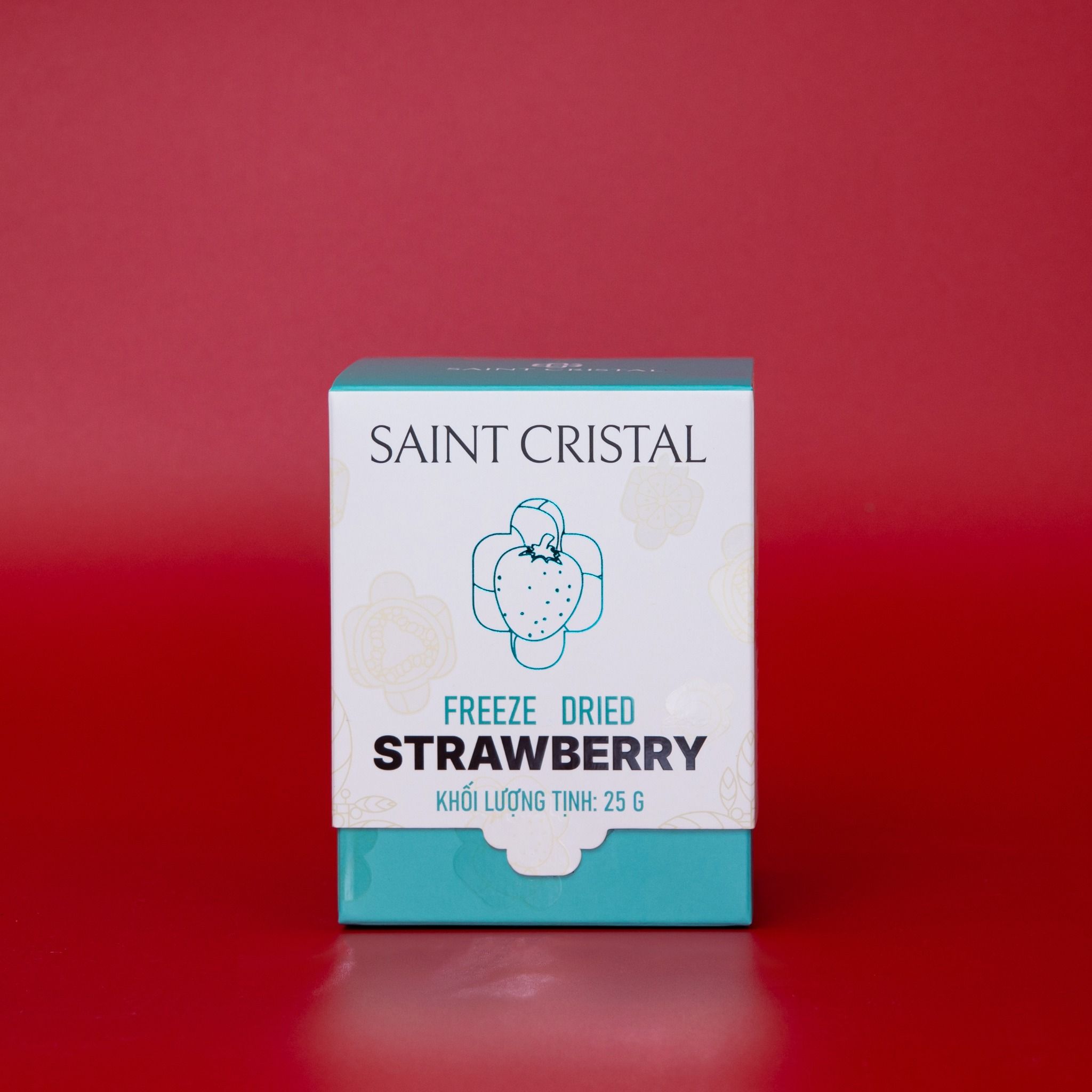  Dâu Tây Sấy Thăng Hoa Saint Cristal 25G 