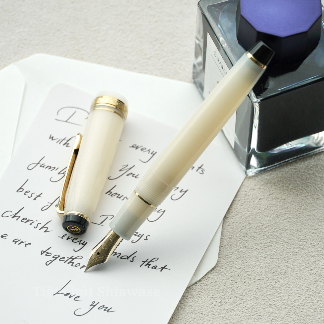  Bút Máy Sailor Professional Gear Slim 14K Shikiori - Meigetsu - Harvest Moon 
