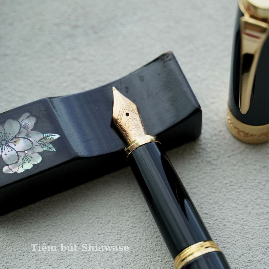 Bút Máy Kuretake Starry Night Fountain Pen - Glossy Black 