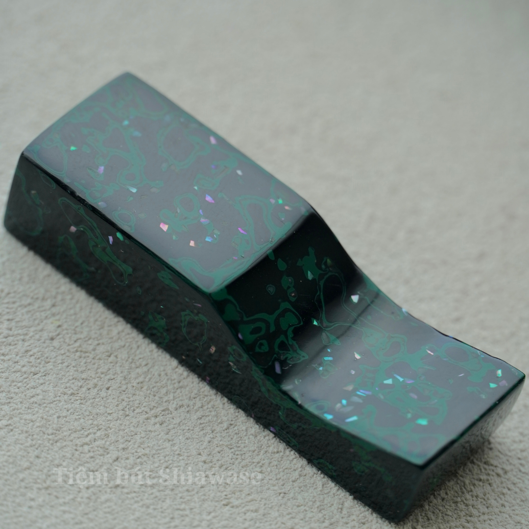  Bút Máy Wancher Dream Pen Tsugaru-nuri Midori-age Raden 