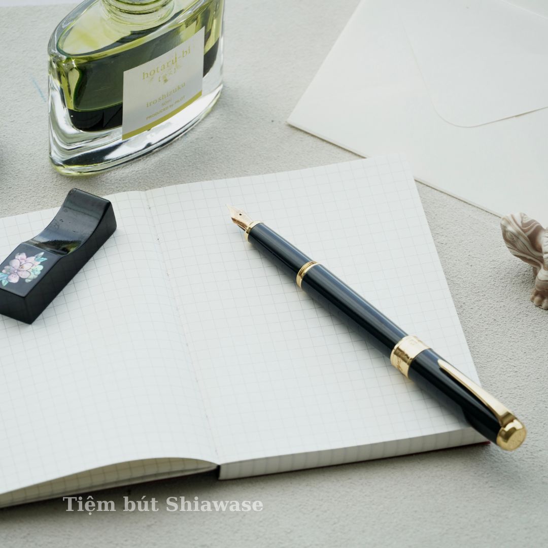  Bút Máy Kuretake Starry Night Fountain Pen - Glossy Black 