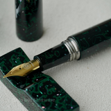  Bút Máy Wancher Dream Pen Tsugaru-nuri Midori-age Raden 