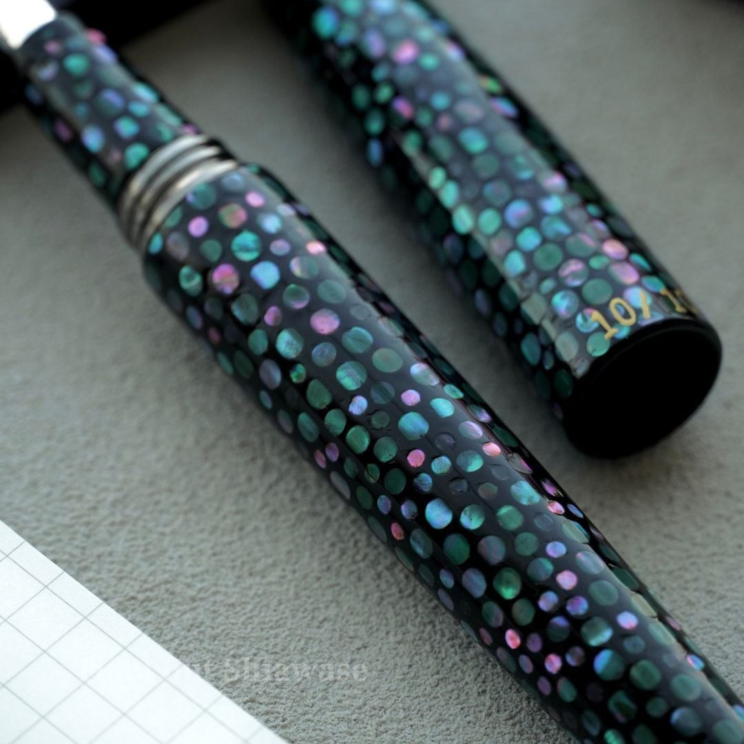  Bút Máy Wancher Dream Pen Raden - Sourin - Sơn Mài Khảm Trai Nhật Bản 