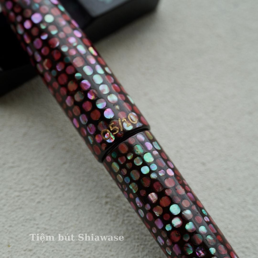  Bút Máy Wancher Dream Pen Raden - Shuryu (Limited Edition) - Sơn Mài Khảm Trai Nhật Bản 