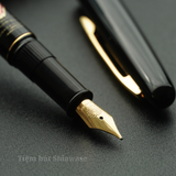  Bút Máy Wancher x Kuretake Kindai Makie Fountain Pen - Aka Fuji - Black 