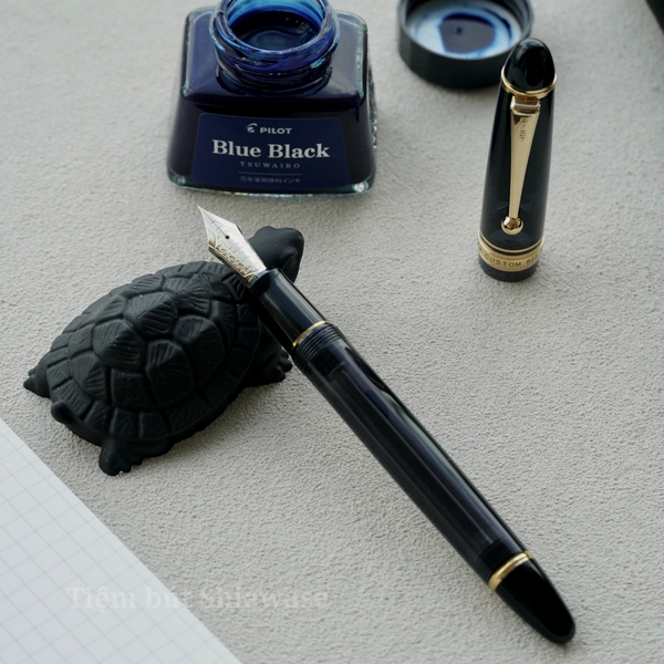  Bút Máy Pilot Custom 823 - Transparent Black - Đen Trong Suốt 