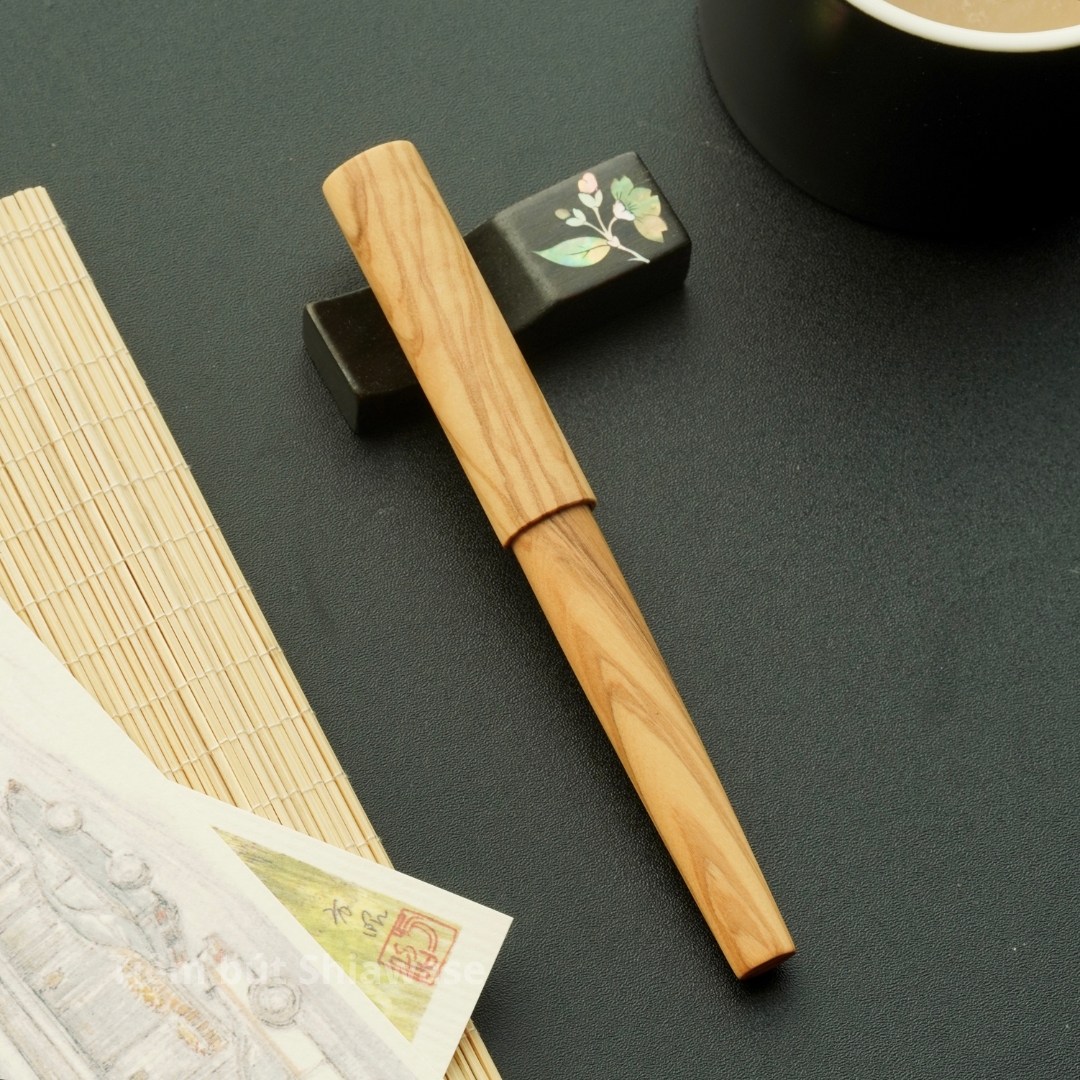  Bút Máy Wancher Sekaiju World Tree - Olive Wood 