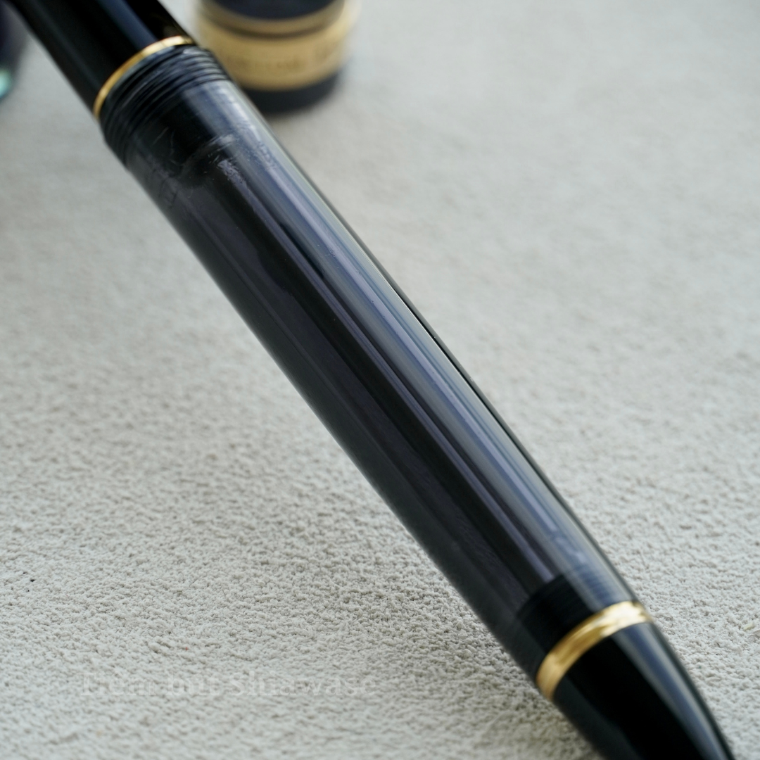  Bút Máy Pilot Custom 823 - Transparent Black - Đen Trong Suốt 