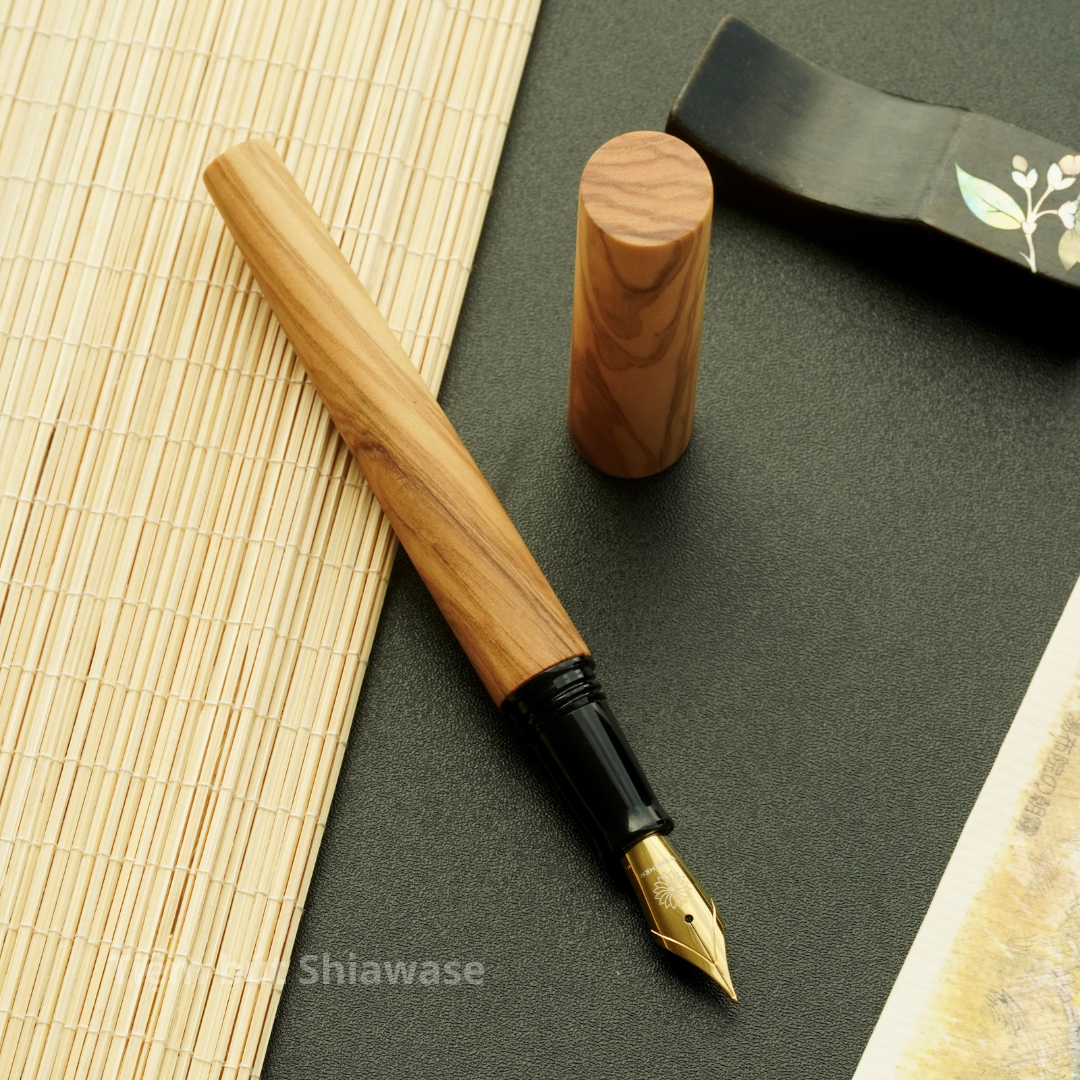  Bút Máy Wancher Sekaiju World Tree - Olive Wood 