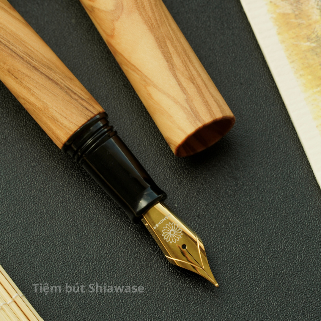  Bút Máy Wancher Sekaiju World Tree - Olive Wood 