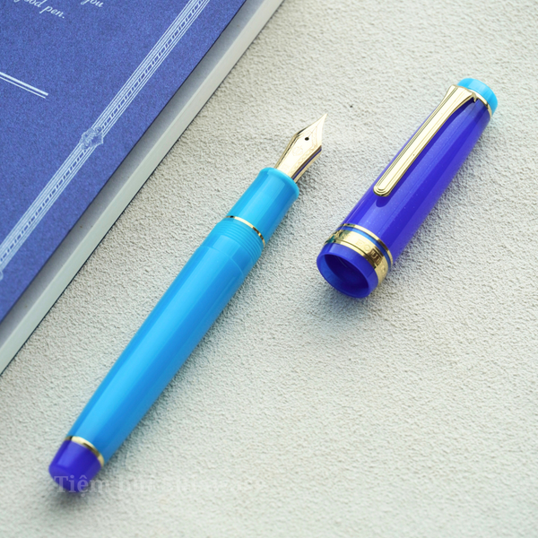  [Limited Edition] Bút Máy Sailor Professional Gear 21K Blue Quasar - Phiên Bản Giới Hạn 