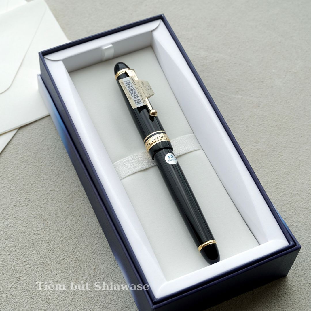  Bút Máy Pilot Custom 743 - Black - Đen 